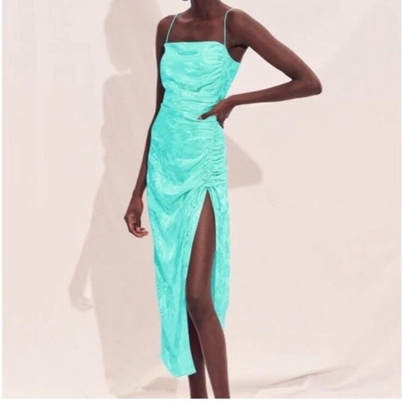 SAYLOR Gardenia Dress Seafoam Green size M - Picture 3 of 13